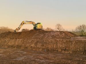 Blog 8 Earthworks contractor North West forming levels for drainage and roads